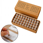 40 t&uuml;kki t&auml;hestiku templid pitsatid t&auml;htede ja numbrite s&uuml;mbolite tempel M&auml;ngu &otilde;petamiseks Style A