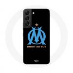 &Uuml;mbris Samsung Galaxy S21 FE Marseille ol&uuml;mpialogo mustal taustal