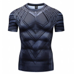 Kvaliteetne pol&uuml;ester Meeste Jooksus&auml;rk 3D Panther print Quick Dry Fitness S&auml;rk Treening Riided J&otilde;usaali Spordis&auml;rk Top S