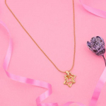 Estele Stary kullatud kristallist ripats naistele