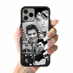 Elvis Presley laulja telefoni&uuml;mbris silikoonist PC+TPU &uuml;mbris iPhone 11 12 13 Pro Max 8 7 6 Plus X SE XR Hard Fundas jaoks iphone 11