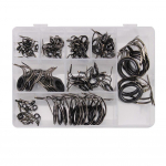 85 tk. &Otilde;ngeritva juhik Keraamika K&otilde;rge s&uuml;sinikusisaldusega terasest r&otilde;ngad R&otilde;ngaste paranduskomplekt DIY Silmar&otilde;ngad Kalastustarvikud