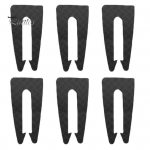 6 tk pliidinupu katted, lihtne paigaldamine Vastupidav pliidinupu luku turvalisus lapsekindel pliidi pliidiplaadi jaoks hall