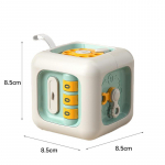 6 &uuml;hes Montessori &otilde;ppem&auml;nguasjad Varase lapsep&otilde;lve treening Haaramine M&auml;nguasi Harjutamisoskused Sahtel Kuubik &Otilde;ppem&auml;nguasjad Beebikink