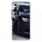 Sinine-punane sportautode telefoni&uuml;mbris Xiaomi Mi 12T 10 12 Lite 11 Ultra 11X 11T Pro 11i Poco X4 X3 NFC F3 M3 M4 5G l&auml;bipaistvale &uuml;mbrisele Poco F3