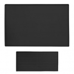 Silikoonist kohvimatt k&otilde;rgendatud servadega varbamatt, lekkekindel, h&otilde;lpsasti puhastatav, libisemiskindel k&ouml;&ouml;gimatt hall