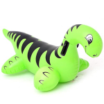 T&auml;ispuhutavad dinosauruste basseinim&auml;nguasjad S&otilde;itmine T&auml;ispuhutav bassein Rannasujuja Suvine veel&otilde;bu Parv lastele ja t&auml;iskasvanutele 135*75*80cm roheline