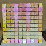 Ruudukujulised litrid S&auml;ravad seinataustapaneelid Glitter Bling Photo Taustataust s&uuml;nnip&auml;evaks pulmakaunistuseks roosa