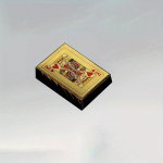 1 m&auml;ngukaartide komplekt, minikuldsed m&auml;ngukaardid, pestav PVC-pokker, peolauam&auml;ngukomplekt 2pcs