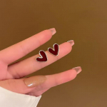 Armsad Korea k&otilde;rvar&otilde;ngad Heart Bling tsirkoon Vintage tumeroheline mitmek&uuml;lgne kullav&auml;rvi k&otilde;rvar&otilde;ngas naistele Moeehted 2023 Uus kingitus punane