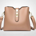 Ehtsa Nahast Kott Naiste Mood Mitmek&uuml;lgne Pehme Nahk Ema Kott &Uuml;he &Otilde;la Cross-body Kopp-kott One Size khaki