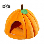 Semi-Enclosed Pet Bed for Cats All Seasons Comfort Stable Anti-Slip Pumpkin Pet Tent Cat House for Small Medium Dogs M tumehall v&auml;rv