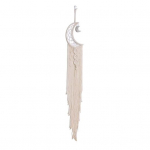 Rippuv unen&auml;op&uuml;&uuml;dja ​​K&auml;sitsi valmistatud Boheemi puuvillast k&ouml;iest tutid T&auml;ht Kuu Leht &Ouml;&ouml;kull Magamistoa Seinakunst Rippkaunistus ripats Leaf