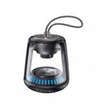 V&auml;lis LED-k&otilde;lar Kaasaskantav l&auml;bipaistev stereo bassi taasesitus heli TWS Hifi juhtmeta Bluetooth k&otilde;lar must