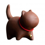 Kitten Tea Pet Kung Fu teekomplekt K&auml;sit&ouml;&ouml;na valmistatud lilla liivatee Lemmiklooma Oriental Elegance lauatuba Kodukontor Teeruumi sisustus Ainulaadne kingitus tees&otilde;pradele parkkoor