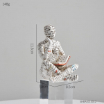 Humanoidsed skulptuurid ja kujukesed Kodukaunistuskujud ja -kujud Muumia kuju Skulptuur Elutoa sisustus Kontorikaunistused Reader 01