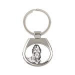 Laekenois Belgian Shepherd Dog - keychain with a dog, keychain with a print, personalized pendant from the Art-Dog brand h&otilde;be