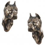 American Staffordshire Terrier, Amstaff III - Dog statue, hanging bust, unique decoration for dog lover by Art-Dog brand