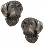 Dachshund Wire-haired, Wiener dog, Badger dog - Dog statue, hanging bust, unique decoration for dog lover by Art-Dog brand