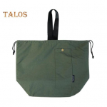 Isoleeritud s&ouml;&ouml;gikott, suure mahutavusega veekindel kulumiskindel pingutusn&ouml;&ouml;r kaasaskantav soojusisolatsiooniga pikniku hoiuruum Bento kastikott khaki