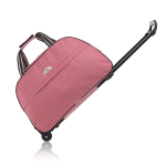 Naiste reisikott &Uuml;li&otilde;pilaste pagasikott Suure mahutavusega k&auml;ekott, kohver Ratastel Kerged k&auml;rukotid 51X21X32cm pink