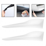 Front Lip Corner Protector Accessories Left and Right Sides Protective Easy to Install Replace Part valge