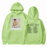 The Golden Years Tour Joshua Bassett Hoodies Winter Unisex Streetwear Naiste pikkade varrukatega vabaaja graafiline dressipluus taskukapuuts XS must