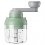 250 ml multifunktsionaalne k&uuml;&uuml;slaugupurustaja, roostekindel roostevabast terasest terad, lihtsalt p&ouml;&ouml;rlevad k&uuml;&uuml;slauguveski ingverikartulite sibulate t&uuml;keldamiseks roheline