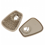 2 tk 603 Eelfiltri adapter 5N11 Puuvillafiltrid 6200/7502/6800 Respiraatorile