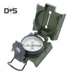 V&auml;listingimustes elluj&auml;&auml;miskompass T&auml;pse skaalaga veekindel raskeveokite metallist multifunktsionaalne kaasaskantav telkimine matkamine seljakotiga k&auml;eshoitav orienteerumiskompass armee roheline v&auml;rv