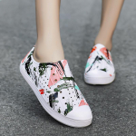 mood Mood Graffiti Suvised sandaalid Naiste vabaaja tossud Paar Slip-on Pehmed sandaalid V&auml;rvilised t&auml;iskasvanutele m&otilde;eldud &otilde;&otilde;nsad rannajalatsid 36