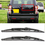 Uuendage tagumise klaasipuhasti tera komplekti Land Rover DISCOVERY 4 2010-2016 Autole Must Tagaklaasi Puhasti Tera