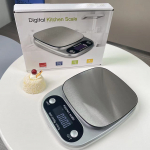 Roostevabast terasest koduk&ouml;&ouml;k toiduainete kaalumine dieedi m&otilde;&otilde;tmine meditsiin kaalumine kohvi bilansi m&otilde;&otilde;tmine elektrooniline kaal 5kg/1g