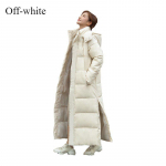 Pikk soe &uuml;le p&otilde;lve ulatuv sulejope kapuutsiga paks tuulekindel talvemantel 2024 naiste &uuml;hev&auml;rviline vabaaja &otilde;huke puuvillapolsterdatud jope L mustjasvalge