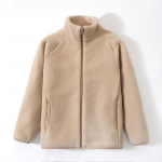 Kevad-s&uuml;gis-talv soe fliisjakk, roosa-sinine, lastele, &uuml;hev&auml;rviline, poistele ja t&uuml;drukutele, pehme polaarfliisist paksu lukuga mantlid 110 aprikoosi