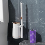 Seinale paigaldatavad multifunktsionaalsed harjad Vannitoa puhastust&ouml;&ouml;riist WC-puhastusharjade komplekt Kodukontor SET 1