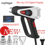 2000W 220V Kvaliteetne elektriline kuuma&otilde;hup&uuml;stol kokkut&otilde;mbumispakendamiseks Profession Heat Gun F&ouml;&ouml;n jootmiseks termoregulaatoriks