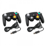 Contr&ocirc;leur de vibrations LOT 2 pour Wii / Gamecube Noir