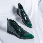 Uus meestemood klassikaline Oxfordi vabaaja nahast kingad S&otilde;idup&uuml;ksid Pulmakingad Itaalia stiilis mokassiinid 38 lilla