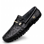 Uued meeste klassikalised lamedad Oxfordi &auml;rilised vabaaja nahast jalan&otilde;ud, pulmakingad Itaalia stiilis Mocassins s&otilde;idujalatsid 39 must