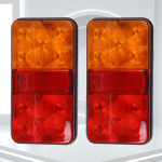 M&auml;rgutuli stoppvalgusti 6000K 2tk 12V LED tagumine tagatuli 30W haagise veoauto tagatuli 10LED tagumine m&auml;rgutuli haagisauto veoautole CHINA