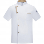 Unisex Chef Jacket l&uuml;hikeste varrukatega kokas&auml;rk Taskutega vormir&otilde;ivad XXXXXL