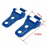 2tk auto kapoti mootori hingekatte trimm must ABS Jeep Wrangler JL 2018 2019 2020 2024 2024 2024 autotarvikud sinine