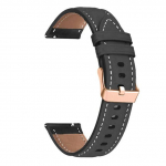 Asendus 20 mm nutikella rihm Huawei kella GT3 GT3 Pro 43 mm Correa randmepaela GT 2 GT2 42 mm nahast kellarihma k&auml;ev&otilde;ru jaoks Huawei GT3 42mm must