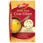 Dabur 100% puhas Daanedaar lehma ghee rikkaliku aroomiga | Parandab loomulikult seedimist ja tugevdab immuunsust -1L, 899 grammi