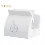 Rolling hambapasta pigistaja kaasaskantav universaalne hambapasta istme hoidiku alus hambapasta toru rull-pigisti t&ouml;&ouml;riist punane