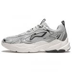 Li Ning Meteor Mitmek&uuml;lgsed Retro Isa Kingad Paks Tald K&otilde;rgust T&otilde;stvad L&ouml;&ouml;gisummutusega Libisemisvastased Kulumiskindlad Toetavad Madalad Vabaaja Kingad AGCU121-2 41