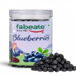 Fabeato Premium Kuivatatud Terved Mustikad 250g - Looduslikult Magusad ja Mahlased - Rikkad Antioks&uuml;dantide ja Kiudainete poolest - Kuivatatud Marjad - Vitamiinirikkad Marjad.