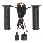 Uued Mootorratta K&auml;esoojendusega K&auml;epidemed Universaalsed Mootorratta Lenkstangi K&auml;esoojendajad Veekindlad 3 Kiirusega Elektrilised Soojendusega K&auml;epidemed Vormitud K&auml;epidemed must