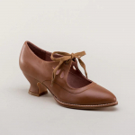 Retro Mary Jane kingad Naine Vintage paeltega madala kontsaga kleit Zapatos Daamid Br&auml;ndi disain Liblika tiib Derby kingad Pluss suurus 42 pruun